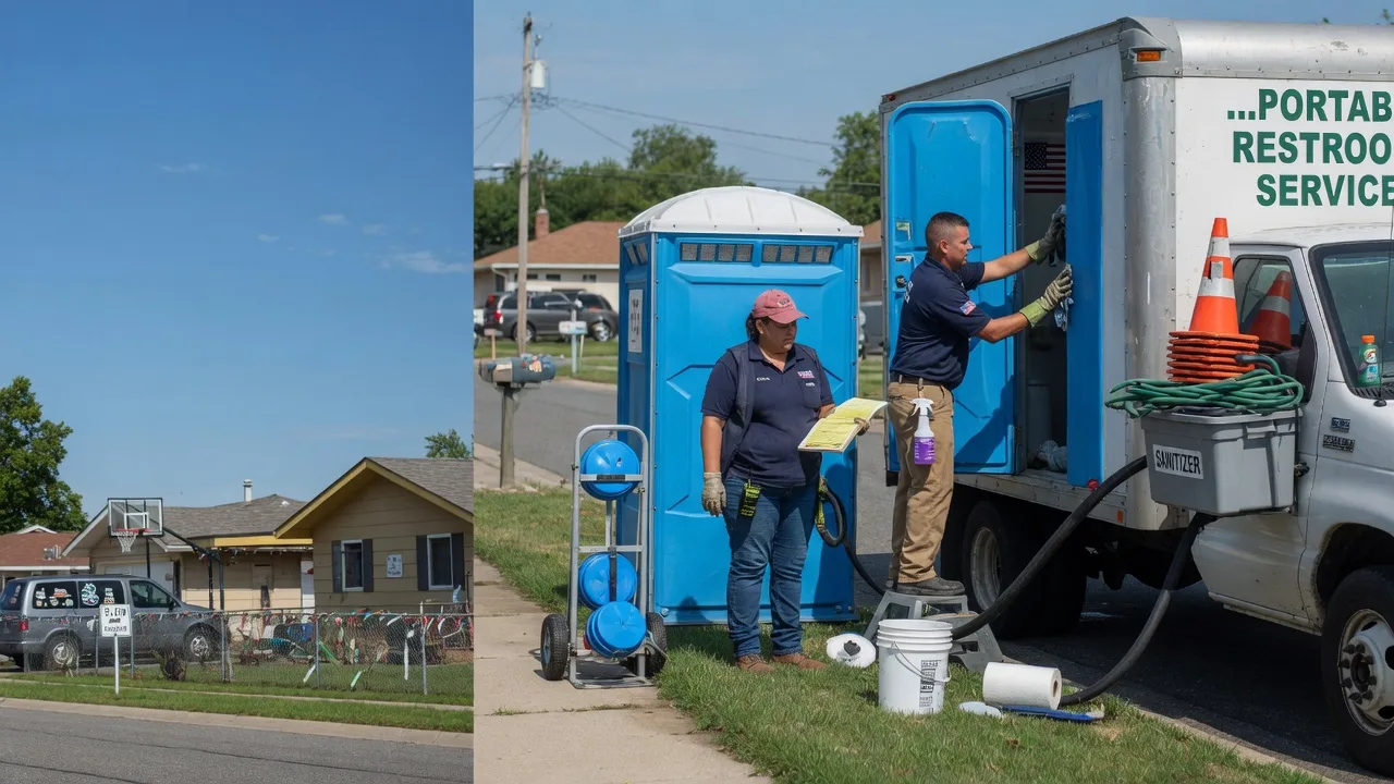 Portable Toilet Rental in Burbank, SD near me